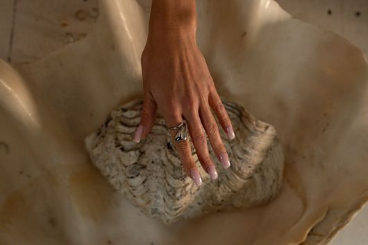 Srebrny Pierścionek Heart