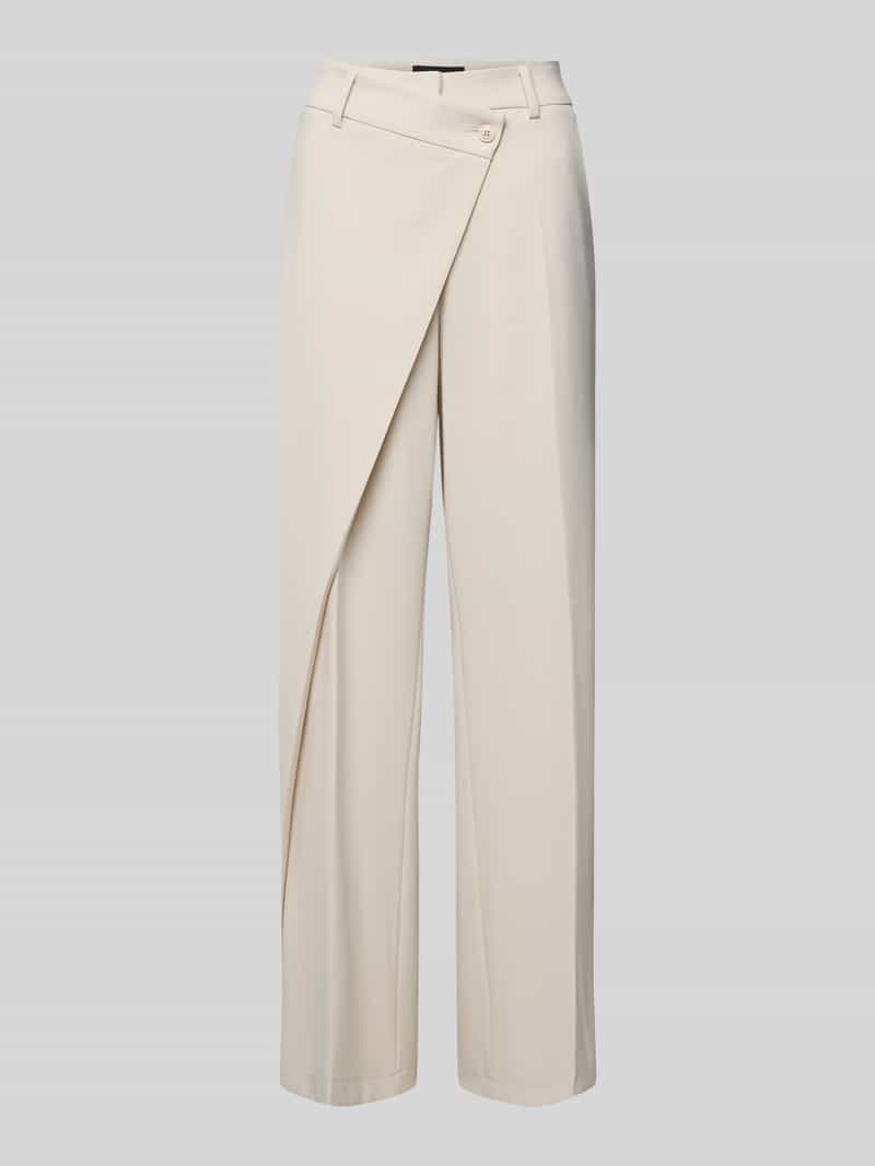 Spodnie materiałowe z francuskimi wpuszczanymi kieszeniami Model 'ANAIS'