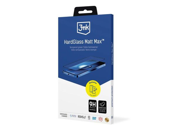 3MK HardGlass Matt Max do iPhone 17 Pro 5903108679985