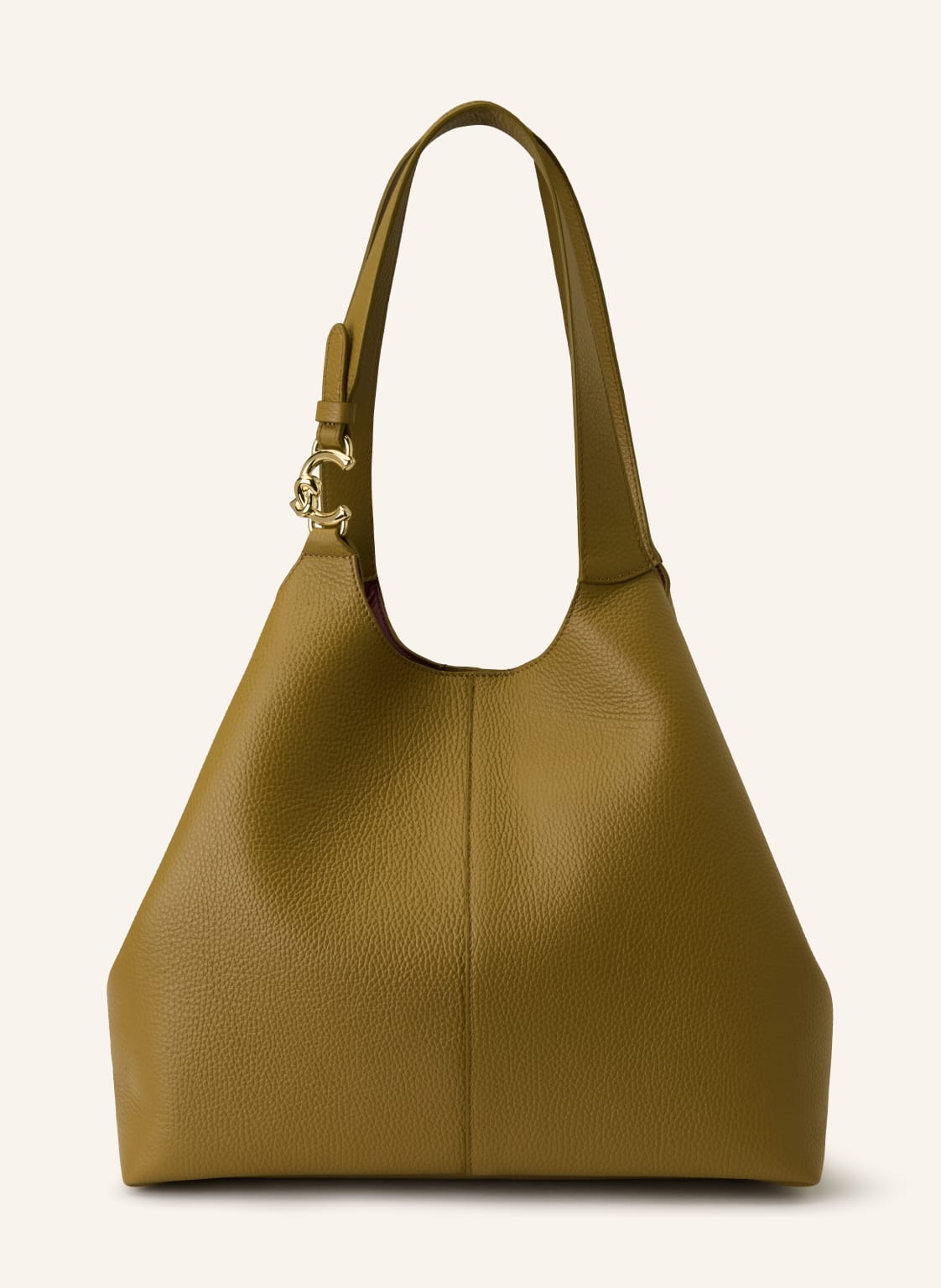 Coccinelle Torba Shopper C-Easy Z Odpinaną Saszetką gruen