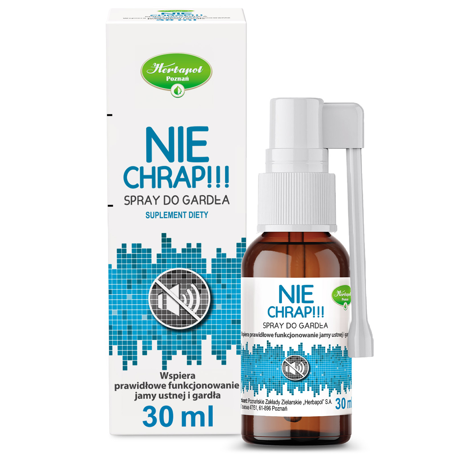Nie Chrap!!!, spray do gardła, 30 ml