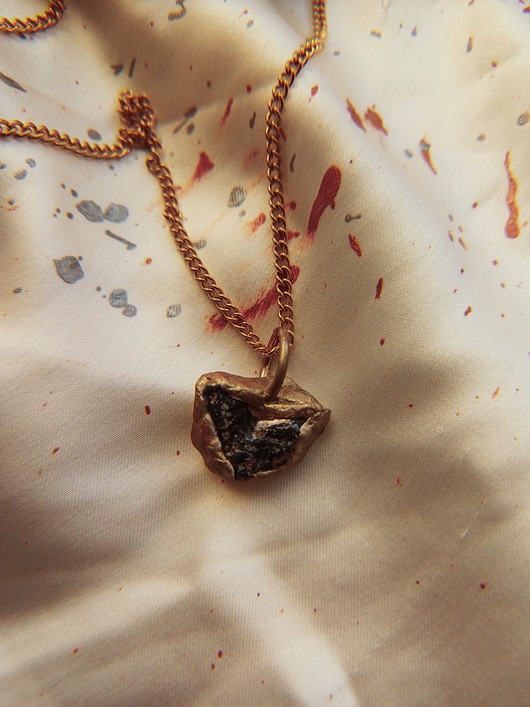 SEN WULKANÓW - amulet z obsydianem