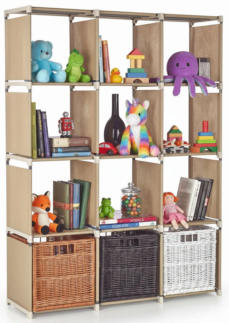 Dziecięcy regał z półkami na zabawki Z4-H07