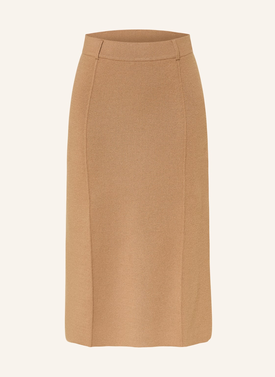 Lisa Yang Dzianinowa Spódnica Z Kaszmiru braun