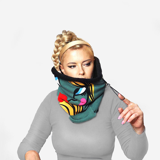 KOMIN PICASSO- unikat jedyny upcyklingowy produkt