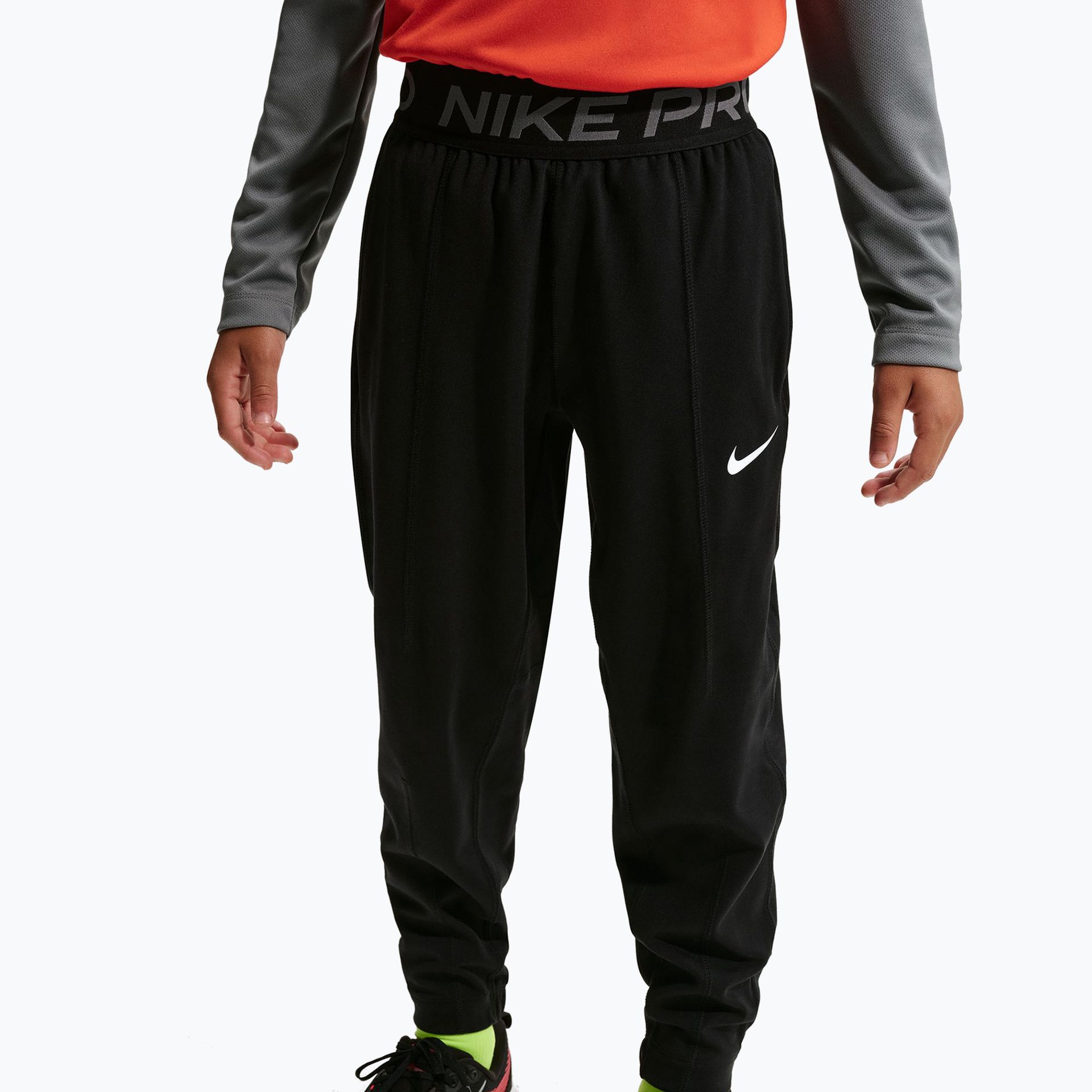 Spodnie dziecięce Nike Pro Dri-Fit black/smoke grey/white WYSYŁKA W 24H 30 DNI NA ZWROT