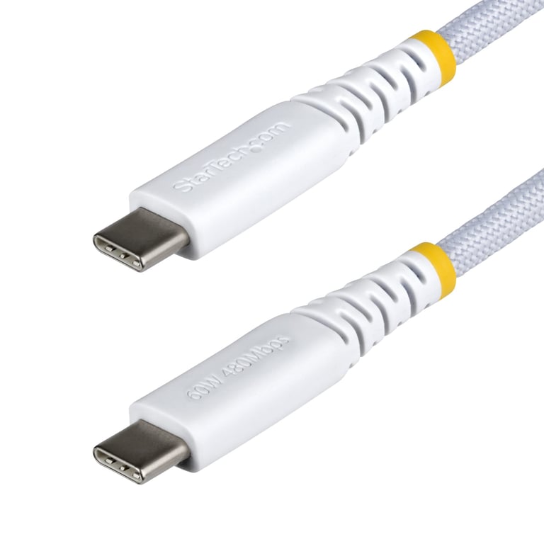 StarTech USB2CC30CMNCBRWH kabel USB USB 2.0 0,3 m USB C Biały