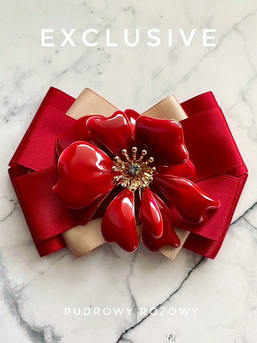 Brosza z niesamowitym unikatowym Kwiatem 3d NEW