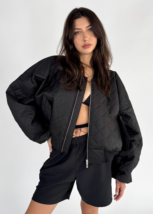 Shorty cloud oversize bomber jacket