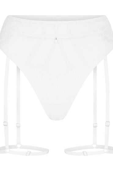 Hunkemöller Stringi z podwiązkami Withney Biały
