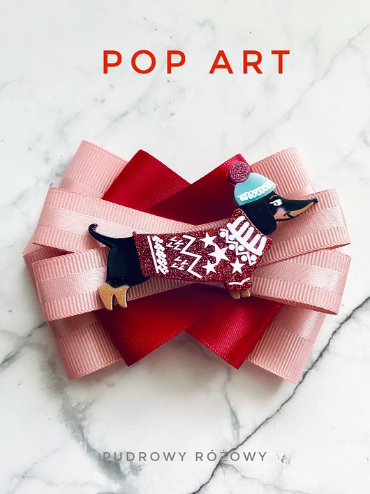 Kolekcja Pop Art Dog Zimowy Jamnik