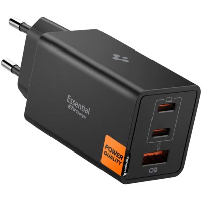 Ładowarka sieciowa SPIGEN Essential EE673EU 67W Czarny