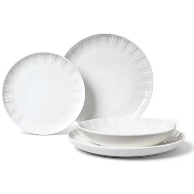 Serwis obiadowy porcelanowy AMBITION Ligne 6 osób (18 elementów)