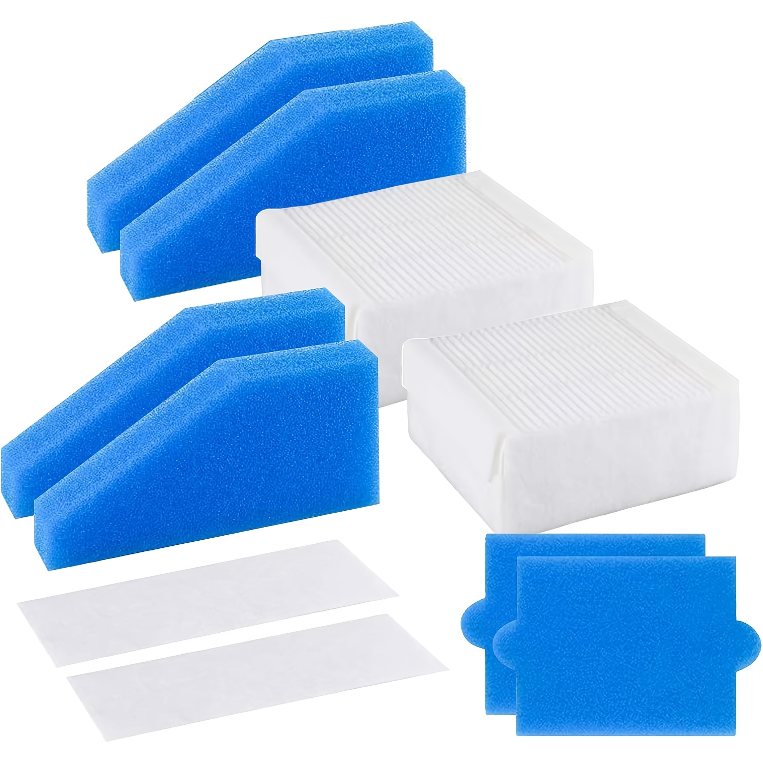 TEMU 10 szt. Wymienne filtry do serii Thomas Aqua+ - do zestawu filtrów Thomas 99 (Numer części 787241) - akcesoria do odkurzaczy Thomas