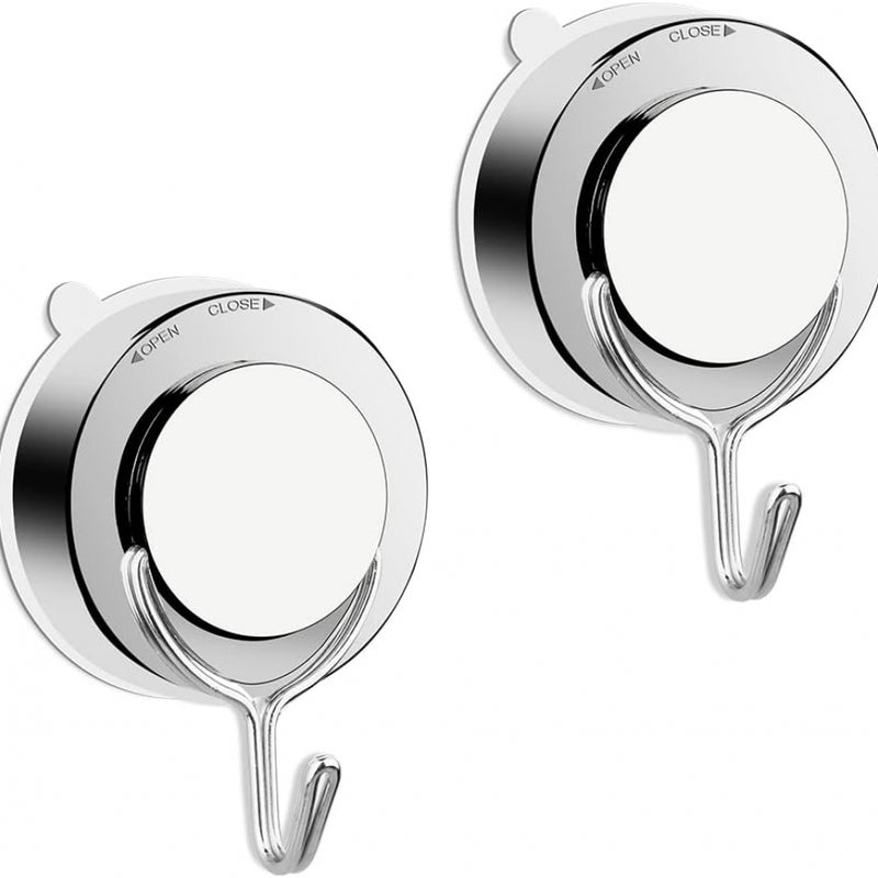 Hak z przyssawką próżniową, Hak z przyssawką do łazienki, kuchni, Mocny wieszak na ręczniki (2)