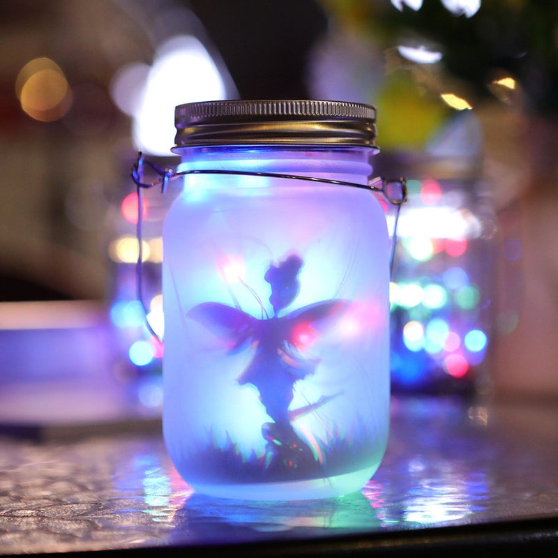 2PCS Solar Lantern Outdoor Butterfly Fairy Crystal Solar Garden Light Trawnik Party Decoration Wodoodporne Oświetlenie