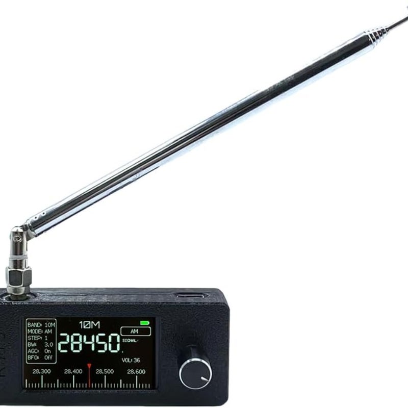 Miniaturowe przenośne radio tranzystorowe AM/FM LSB USB, radio zasilane bateriami, kieszonkowy odbiornik AM/FM