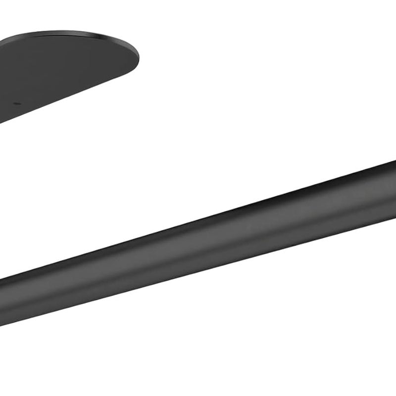 Samoprzylepny uchwyt na ręczniki papierowe, ścienny uchwyt na ręczniki papierowe, uchwyt na papier kuchenny, stal nierdzewna, czarny