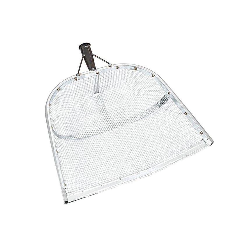 1 x metalowe sito do gleby, stalowe sito do orzeszków ziemnych, narzędzia ogrodnicze i rolnicze (oczko 0,2 cm)