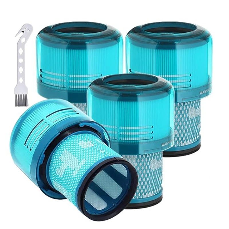 Pasuje do filtra Dyson V15, filtra do odkurzacza Dyson, akcesoriów Dyson V15, części do odkurzacza, 4 sztuki