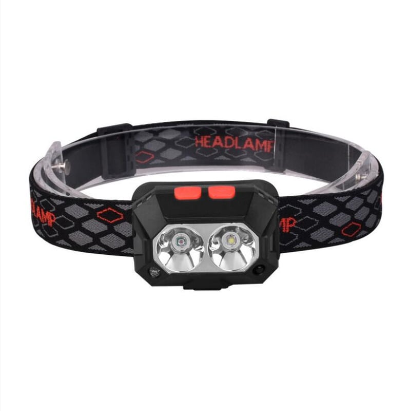 Mocna latarka czołowa z akumulatorem USB, 6 trybów, 1000 lumenów, wodoodporność IPX4, czas pracy baterii 6-8 godzin, odpowiednia do wędkowania, biwako