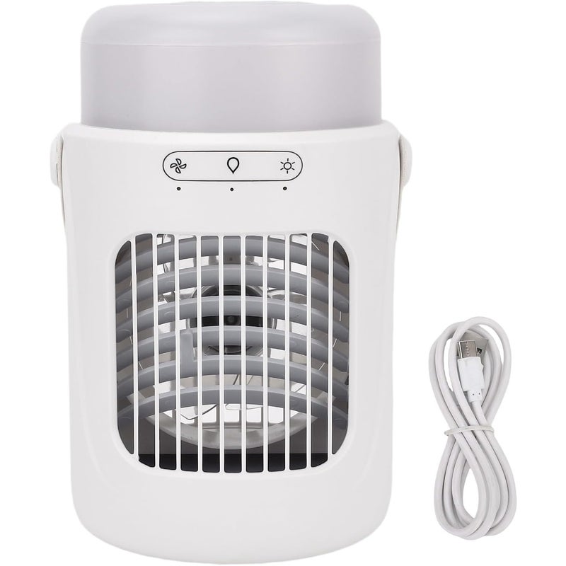 Przenośna bezprzewodowa chłodziarka USB z 10-litrowym zbiornikiem na wodę o pojemności 000 mAh i podwójnym akumulatorem 600 ml