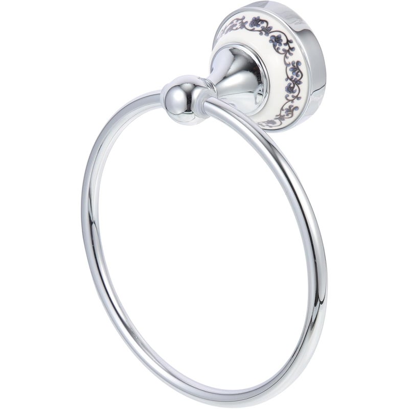 Wieszak na ręczniki ze stali nierdzewnej montowany na ścianie, ceramiczny wieszak na ręczniki, akcesoria łazienkowe.