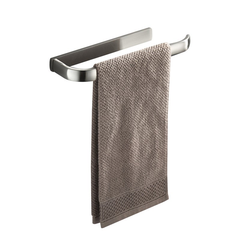 Wieszak ścienny na ręczniki do łazienek, kuchni, biur itp., 290 x 88 x 26 mm (szczotkowany)