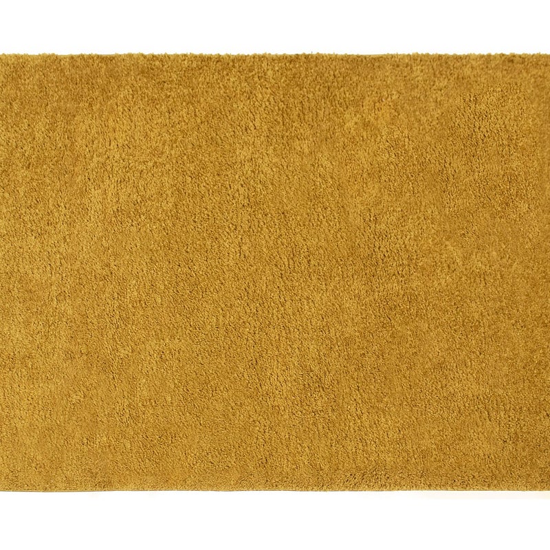 Dywan Shaggy z długim włosiem – 160 x 230 cm – Żółty musztardowy – MILINIO