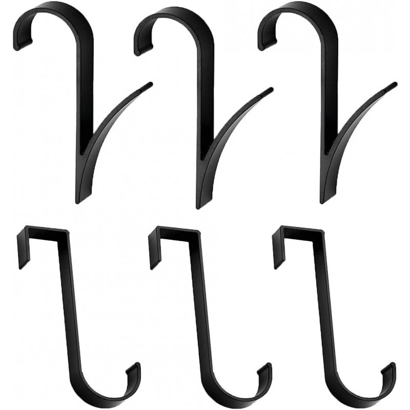 6 sztuk łazienkowych wieszaków na kaloryfery, wieszak na ręczniki, wieszaki na drzwi prysznicowe, do uchwytu na ręczniki na kaloryfer, uchwyt na hacz