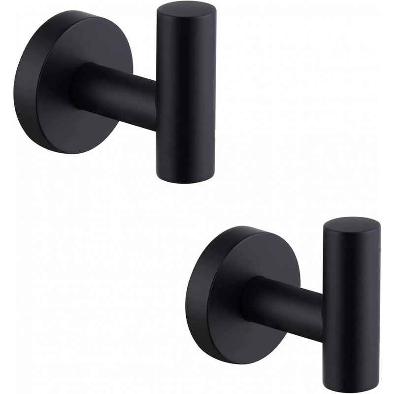 Wieszaki na ręczniki, LYLIN Wieszak ścienny do łazienki ze stali nierdzewnej, Uchwyt na ręczniki do kuchni, salonu i biura (mocowanie śrubowe)