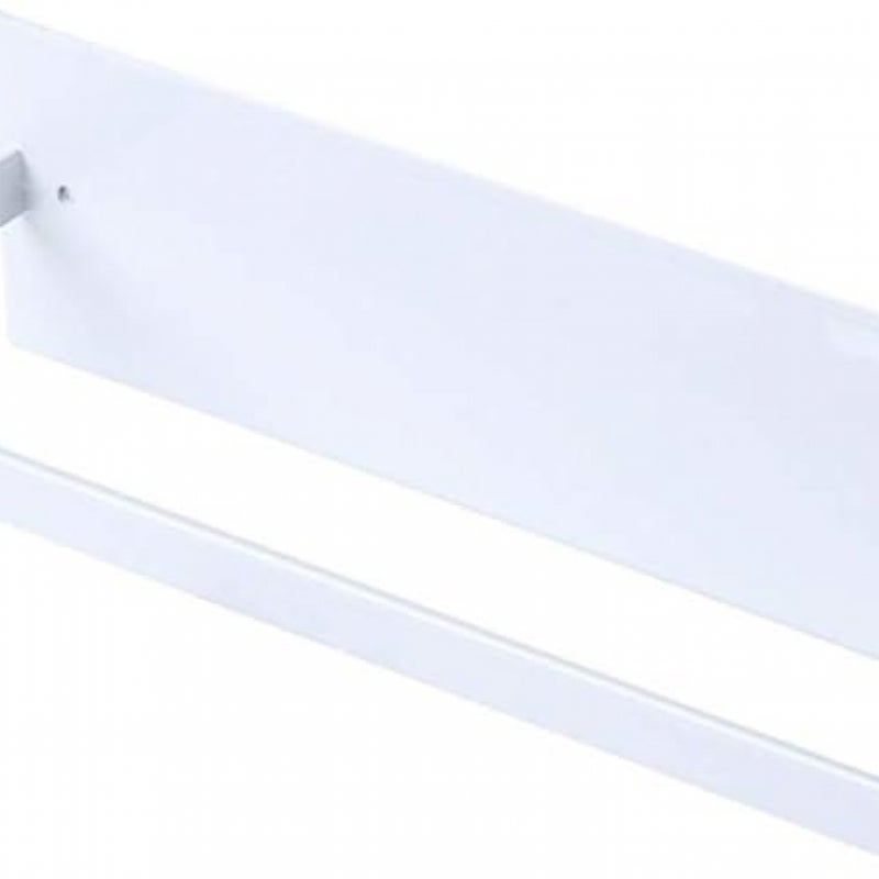 Samoprzylepny uchwyt na ręczniki papierowe pod szafką ze stali nierdzewnej (biały)