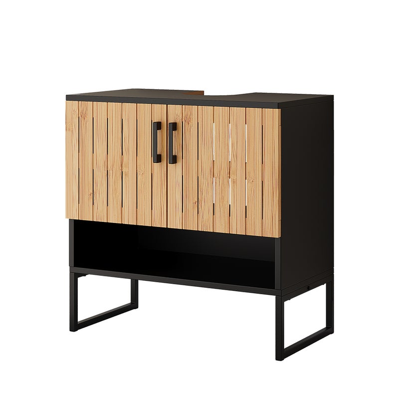 Vicco Szafka pod umywalkę Vayra, Bambus, 60 x 65.5 cm