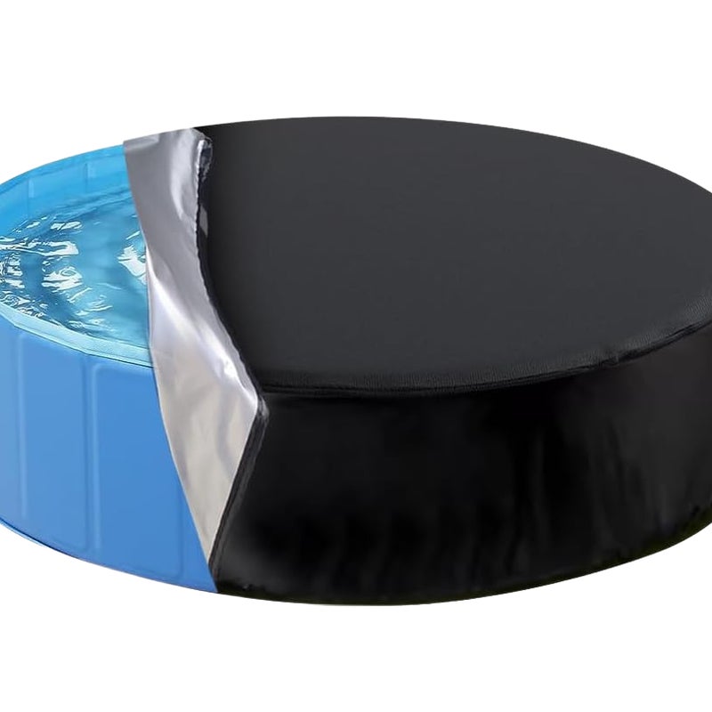 Pokrywa basenowa, 200*30 cm, tkanina Oxford, anty-UV, wodoodporna i pyłoszczelna, odpowiednia do basenów zewnętrznych