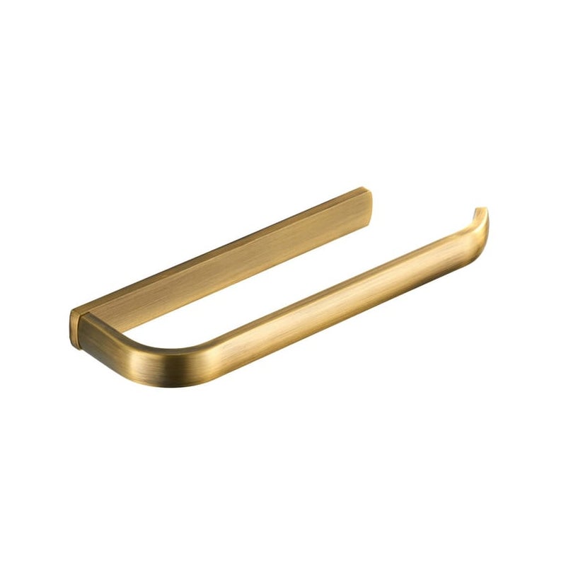 Wieszak na ręczniki łazienkowe z mosiądzu szczotkowanego w kolorze złotym, nierdzewny wieszak ścienny na ręczniki, akcesoria łazienkowe, uchwyt na rę