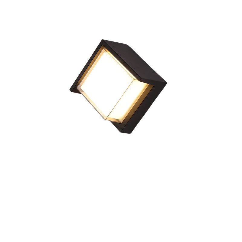 Nowoczesna, wodoodporna lampa ścienna zewnętrzna LED 18 W z czujnikiem ruchu, wytrzymała i trwała