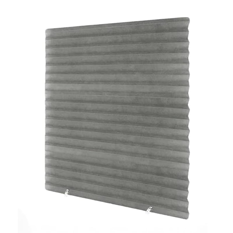 Żaluzje pionowe, rolety samoprzylepne przenośne, zasłony zaciemniające, bez wiercenia, 60*150 cm, szare