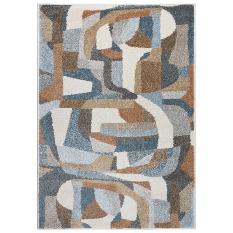 Dywan Lunera 160x230 cm Art Deco Wielokolorowy