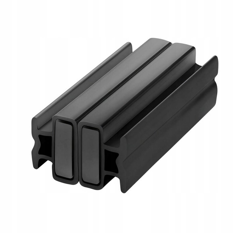 USZCZELKI MAGNETYCZNE WSUWANE W PROFIL MAGNESY DO KABINY PRYSZNICOWEJ DRZWI WSUWANE W PROFIL