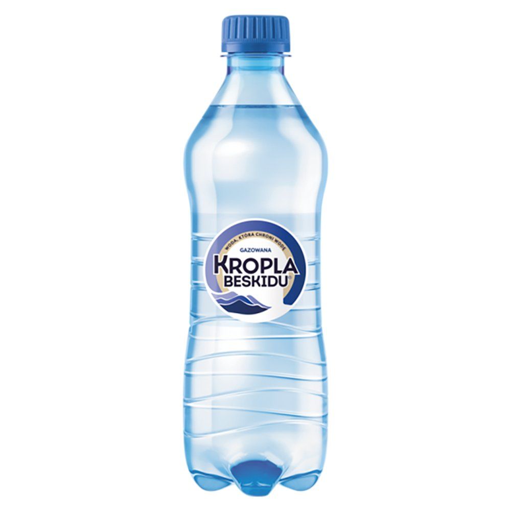 Kropla Beskidu Naturalna woda mineralna gazowana 500 ml