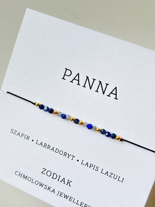 Zodiak bransoletka PANNA