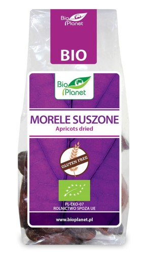 BIO PLANET Morele suszone bezglutenowe BIO 150g