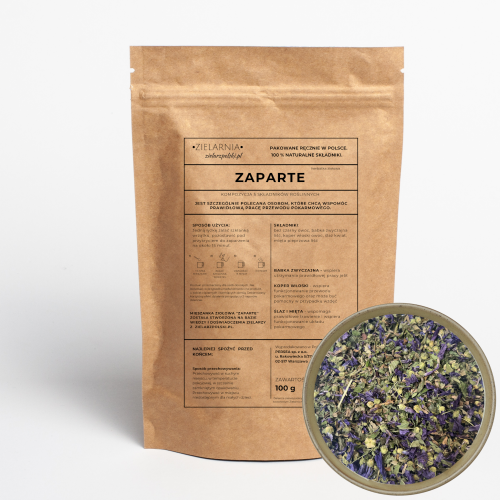 Zaparte - herbatka ziołowa 100g ZIELARZPOLSKI.PL