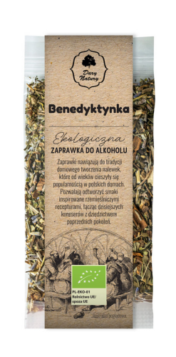 Zaprawka do alkoholu Benedyktynka BIO 20g DARY NATURY