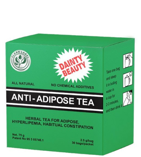 Herbatka Anti-Adipose tea 30 x 2,5g GINSENG POLAND