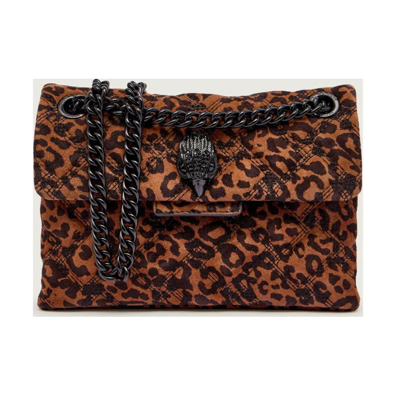 Kurt Geiger Torebka na ramię MINI KENSINGTON | zamsz