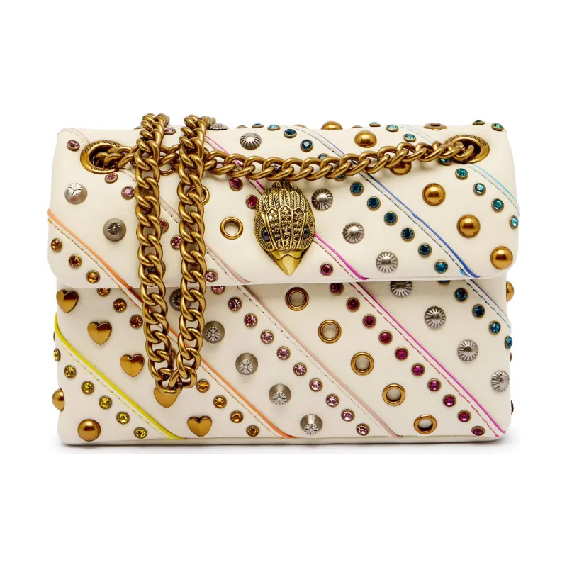 Kurt Geiger Skórzana torebka na ramię MINI KENSINGTON