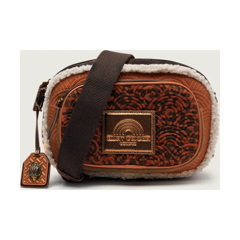 Kurt Geiger Listonoszka SOUTHBANK zamsz shearling