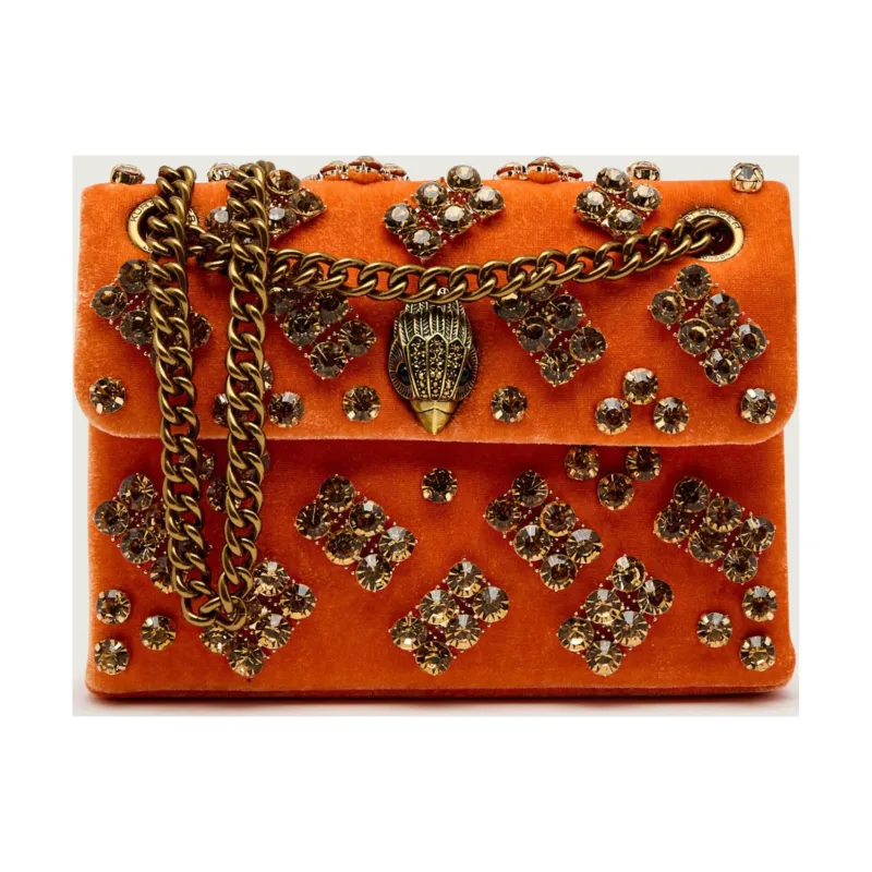 Kurt Geiger Torebka wieczorowa VELVET MINI KENSINGTON