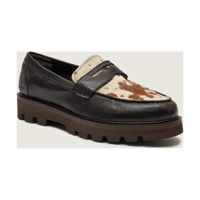 Kurt Geiger Skórzane loafersy BROMPTON PENNY